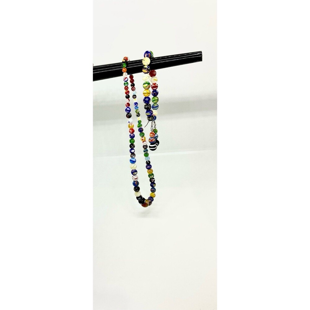Multi Color Murano Glass Necklace, Earrings & Bracelet Set - Picture 6 of 6
